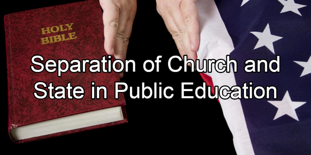 Separation Of Church And State In Public Education | Shepherd & Allen